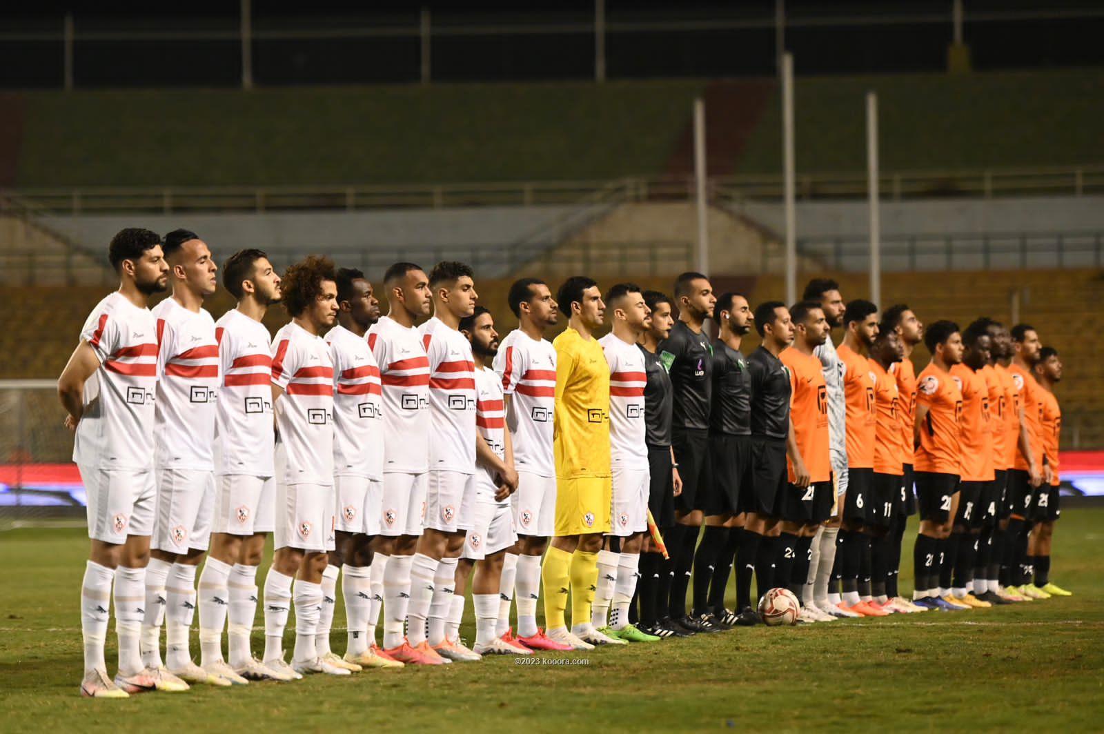 مباراة الزمالك والبنك الأهلي 