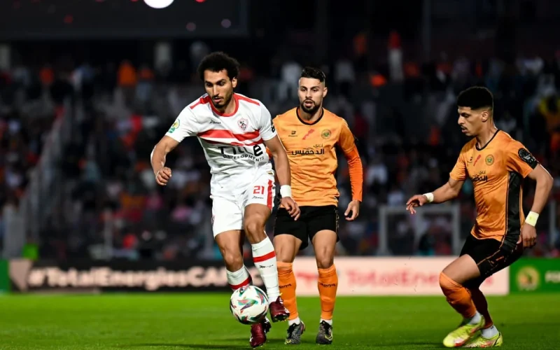 الزمالك ضد نهضة بركان