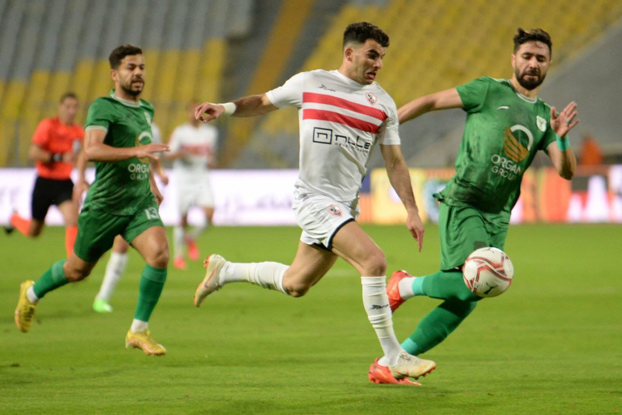 مباراة الزمالك والمصري